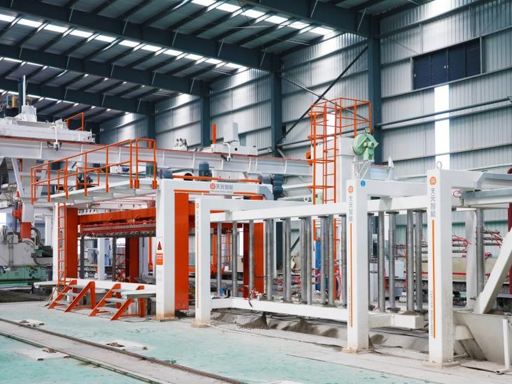 Huzhou Linghu Lingxin Wall Material Co., Ltd. Ultra Yüksek Kapasiteli Gazbeton Panel Üretim Hattı Projesi