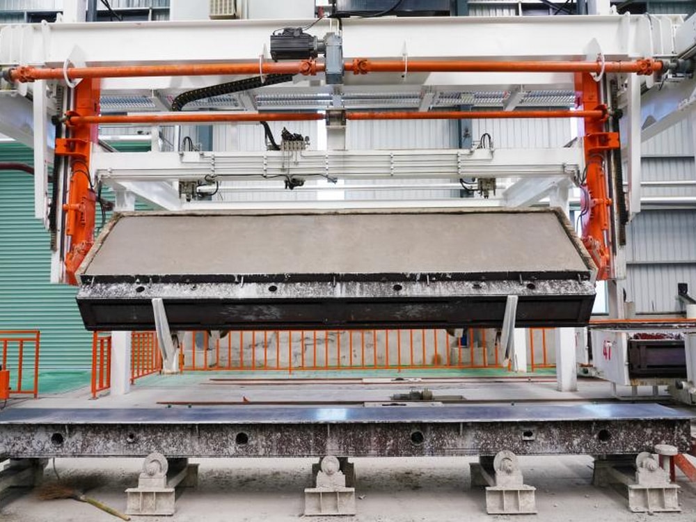 Huzhou Linghu Lingxin Wall Material Co., Ltd. Ultra Yüksek Kapasiteli Gazbeton Panel Üretim Hattı Projesi