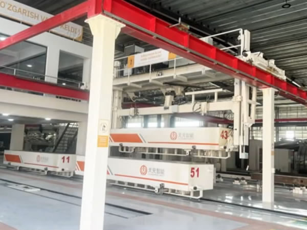 Özbekistan'ın Namangan şehrindeki Gazbeton Üretim Hattı Projesinin Tanıtımı